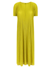 Women's Bicolor Polyester Midi Dress