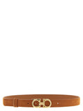 Women's Brown Calfskin Regular Belt