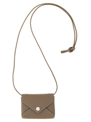Women's Brown Cowhide Cardholder Accessory