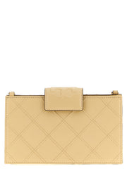 Women's Beige Lamb Leather Cardholder Accessory