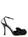 Women's Mimmi Heel Sandal Black Leather