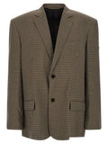 Men's Brown Lyocell Blazer Clothing