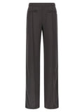 Women's Gray Polyester Joggers (workout Pants)