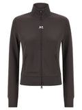 Women's Gray Polyester Sweatshirt Clothing