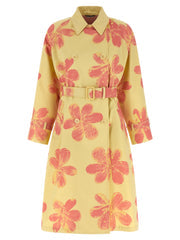 Women's Bicolor Cotton Coat Clothing