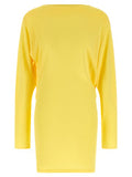 Women's Bicolor Viscose Short Dress