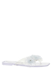 Women's Transparent Pvc Slides Shoe