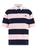 Women's Multicolor Organic Cotton Polo Shirt