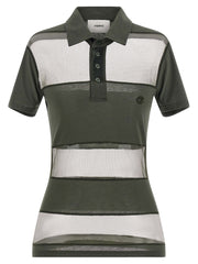 Women's Bicolor Cotton Polo Shirt