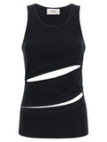 Women's Black Organic Cotton Tank Tops