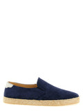 Men's Blue Calfskin Espadrilles Shoe
