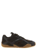 Men's Brown Calfskin Athletic Sneakers
