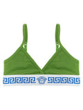 Women's Bicolor Cotton Bra Clothing