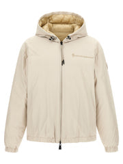 Men's Beige Polyamide Shell Jacket Clothing