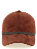 Women's Multicolor Lamb Leather Cap (baseball Hat)