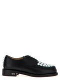 Women's Bicolor Calfskin Oxfords And Derbies Shoe