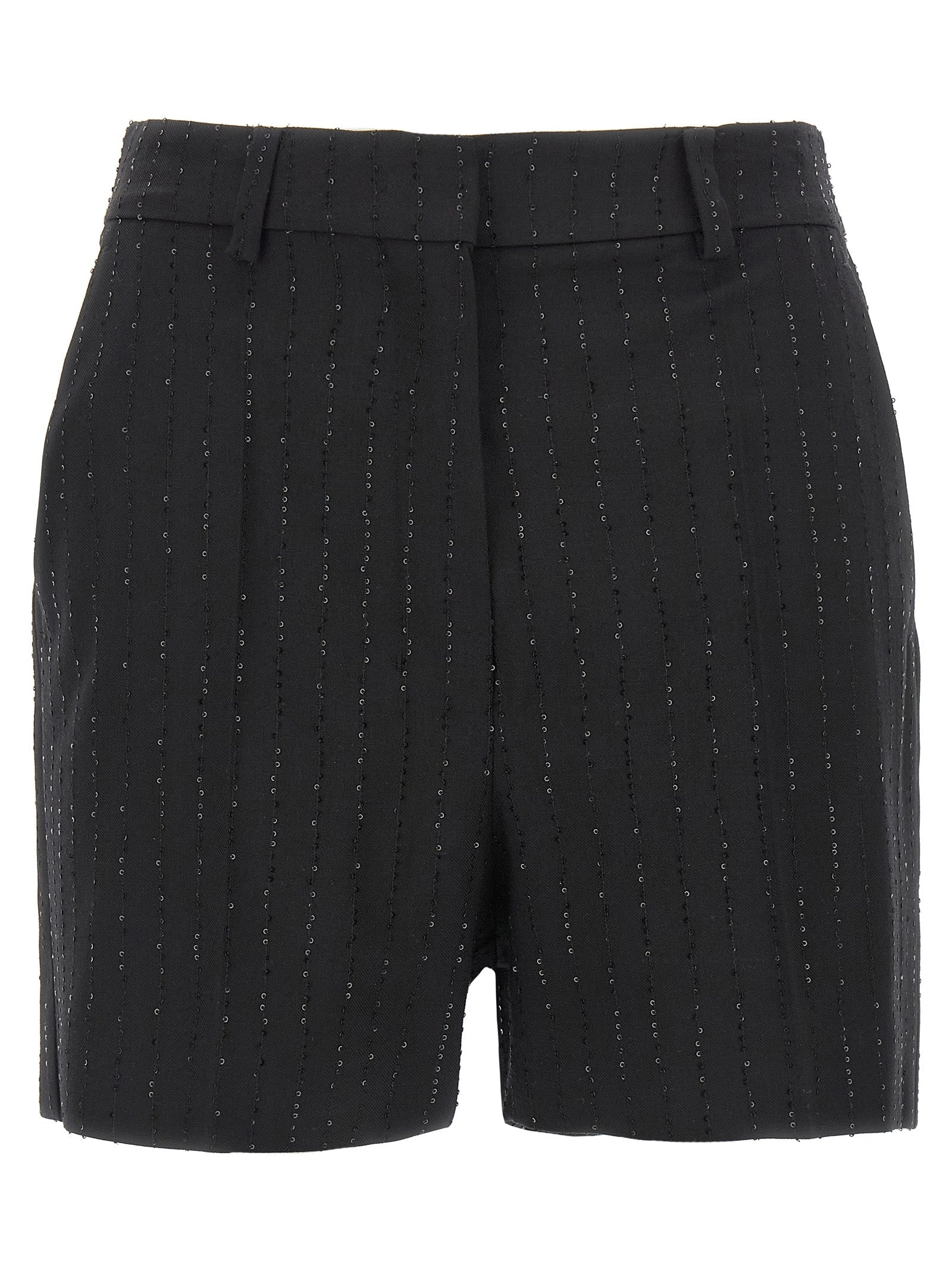 Max Mara Siberia Bermuda Shorts — Black