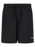 Men's Black Silk Bermuda Shorts