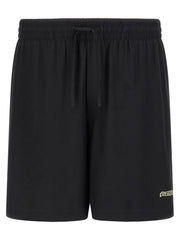 Men's Black Silk Bermuda Shorts