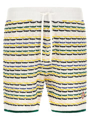 Men's Multicolor Cotton Bermuda Shorts