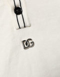 Men's Logo-Detailed Cotton-Blend Polo White Nylon