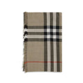 Men's Beige Wool Scarf