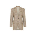 Women's Beige Cashmere Blazer Clothing