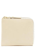 Women's Beige Cowhide Cardholder Accessory