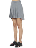 Women's Gray Wool Long Skirt
