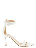 Women's Portofino Heel Sandal White Nappa Leather