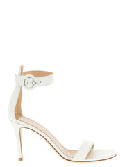 Women's Portofino Heel Sandal White Nappa Leather