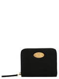 Women's Black Bovine Leather Cardholder Accessory