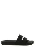 Women's Bicolor Plastic Slides Shoe