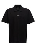 Men's Black Cotton Polo Shirt