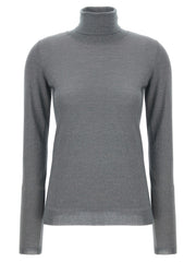 Women's Gray Cashmere Cardigan Clothing