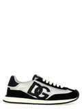 Women's Bicolor Calfskin Athletic Sneakers