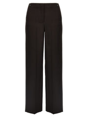 Women's Purple Virgin Wool Dress Pants