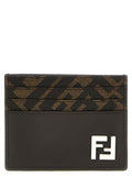 Men's Brown Calf Leather Bos Taurus Cardholder Accessory