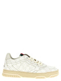 Women's White Polyethylene Sneakers