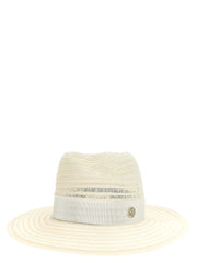 Women's White Hemp Fedora Accessory