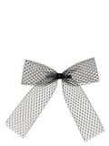 Women's Black Polyester Hair Clip Accessory