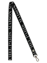 Women's Bicolor Cotton Keychain Accessory