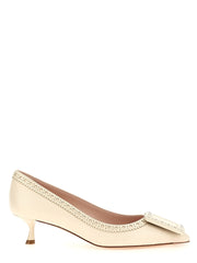 Women's Pump White Lamb Leather
