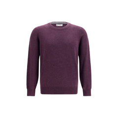 Men's Purple Cashmere Sweater Clothing