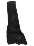 Women's Black Cotton Over The Knee Shoe