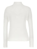 Women's White Polyester Blouse