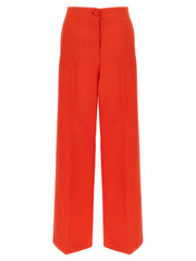 Women's Multicolor Wool Pants