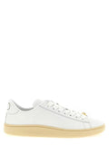 Women's White Calfskin Sneakers