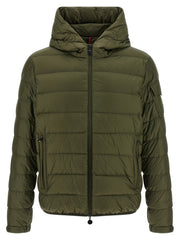 Men's Bicolor Polyamide Full-Length Jacket Clothing