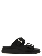 Women's Black Rubber Slides Shoe